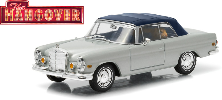 Greenlight 1/43 Merc 280SE Tiger The Hangover